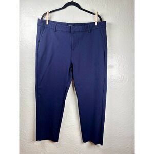 Liverpool Kelsey Trouser Cadet Blue Ponte Knit Pants 20W Workwear Office Classic